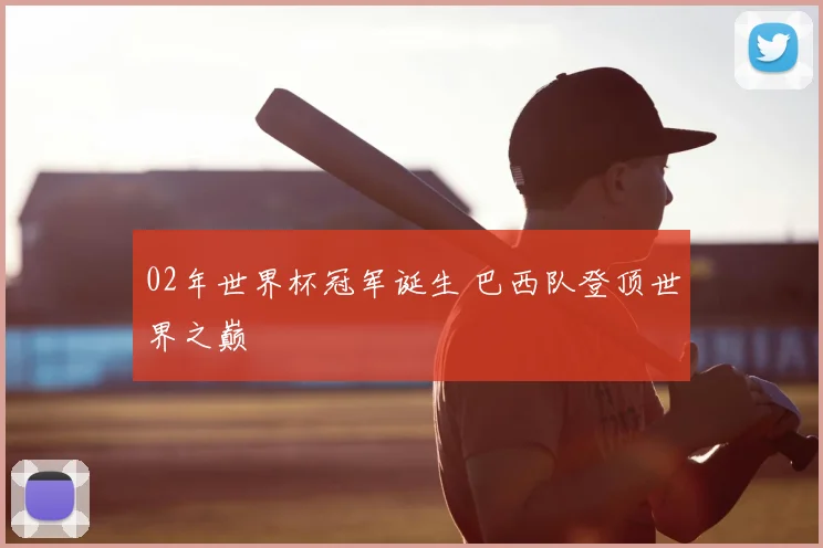 02年世界杯冠军诞生 巴西队登顶世界之巅